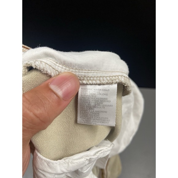 Tommy Bahama Pleated Front Shorts Mens Size 38 Silk Blend Beige Relaxed 9'' - Picture 6 of 7